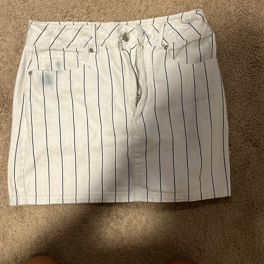 Striped skirt